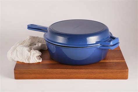 26cm Enamelled Double Dutch Oven - Radiance Cookware - United Kingdom