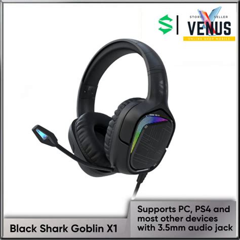 Jual Black Shark Goblin X1 Gaming Headset with Ultra-Clear Bendable Mic ...