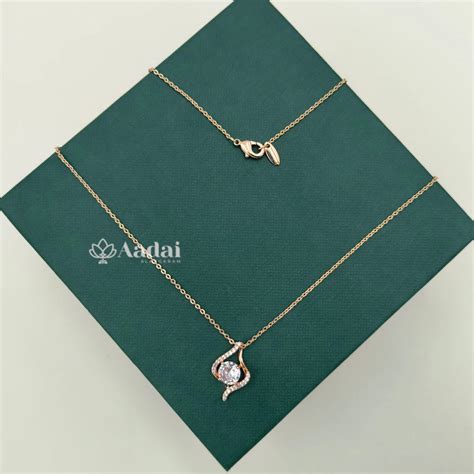 Anti Tarnish Chain - 170 – Aadai Alangaram