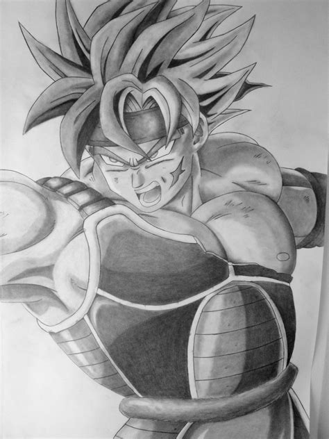 How To Draw Bardock