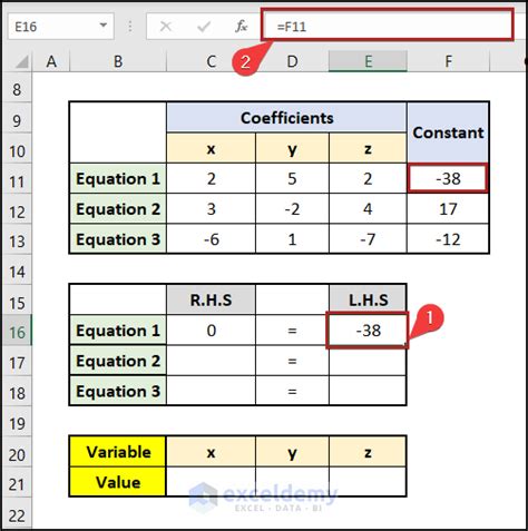 Image result for Solving for Multiple Variables