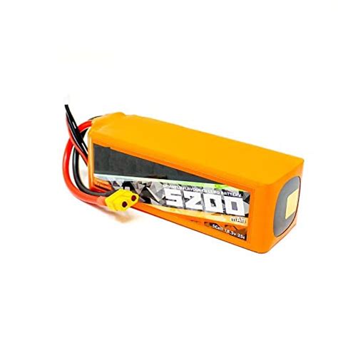 5200 mAh 5S 25C/50C Lithium polymer battery Pack (LiPo) : Amazon.in ...