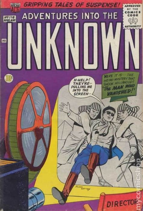 Adventures into the Unknown (1948 ACG) comic books | Comics, Comic ...
