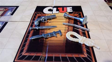 Which Items Are Weapons In The Board Game Clue? - Board-Games.com