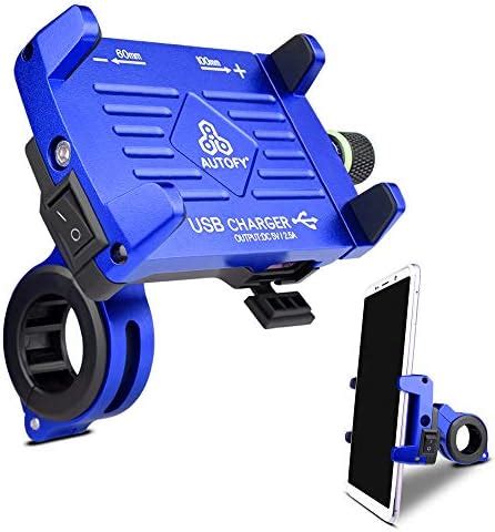 Autofy 1 YEAR WARRANTY Universal NEO Aluminium Bike Mobile Holder Phone ...