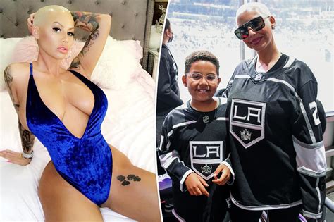 Amber Rose talks to son Sebastian about OnlyFans, stripping