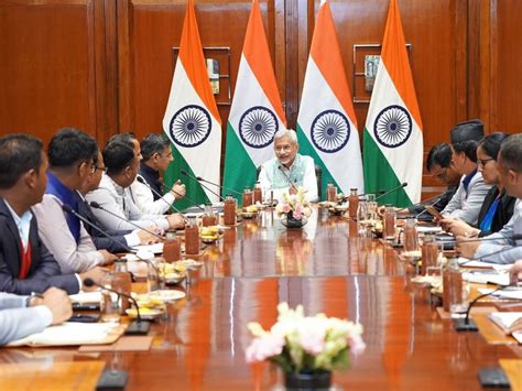 EAM Jaishankar, young political leaders from Nepal discuss bilateral ...