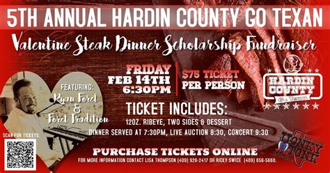 5th Annual Valentine Steak Dinner, HonkyTonk Texas, Silsbee, 14 ...