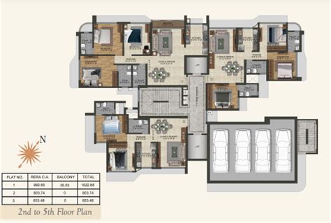 JVM Clermont at Mulund by JVM Spaces - Floor Plans, Layout - Dwello