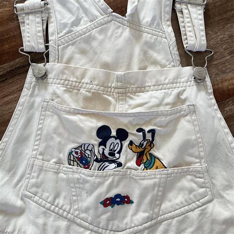 Mickey Mouse overalls. Super cute overalls with... - Depop