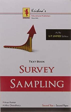 Survey Sampling : Kumar & Chaudhary: Amazon.in: Books