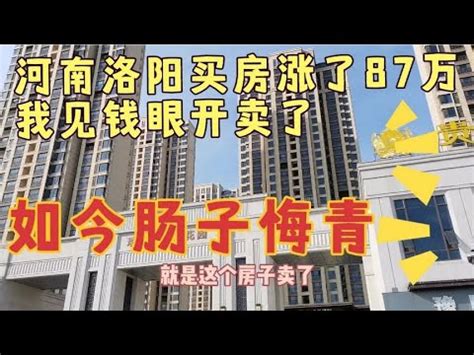 5年前河南洛阳买房，从4300涨到12300，卖掉后却非常后悔，为何？ - YouTube