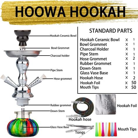 Buy 2 Hose Hookah Set 11'' Small Shisha Hookah Set With Mini Pumpkin ...