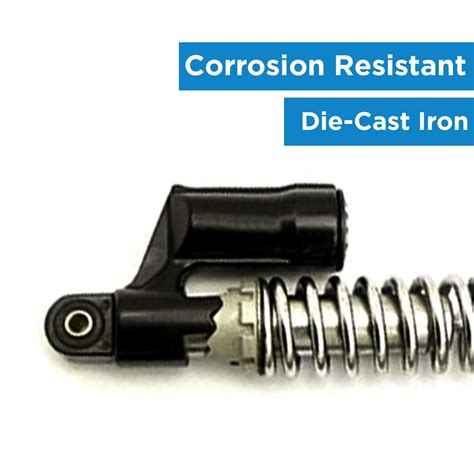 AllExtreme EXRSAB1 Rear Shocker Suspension Spring Adjustable Bike Shock ...