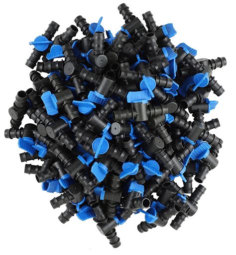 Pinolex® 16mm Drip Irrigation Straight Connector with Tap–Durable and ...