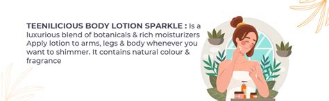Buy Teenilicious Gold Sparkle Body Lotion for Women & Men | Skin ...