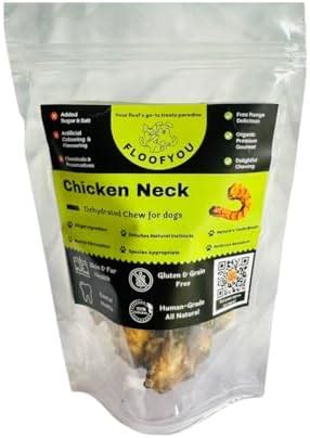 Buy FloofYou Chicken Neck Trachea Chew Dehydrated Jerky Natural Healthy ...