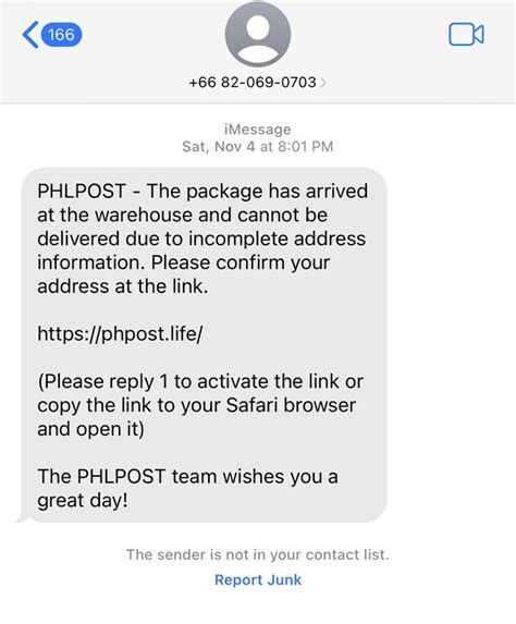 Parcel Scam Text 的图像结果