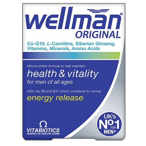WELLMAN TABLETS 30`S