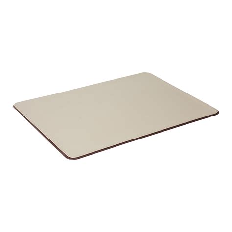 Buy Pure Home + Living Two-Toned Solid Faux Leather Place Mat - 15.98 ...