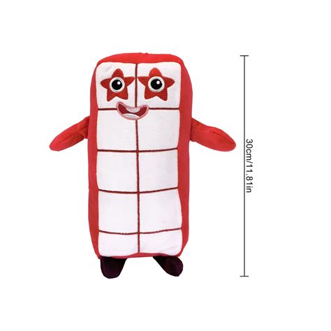 Buy Numberblocks Plush Stuffed Toys,1-10 Number Stuffed Toy Anime ...