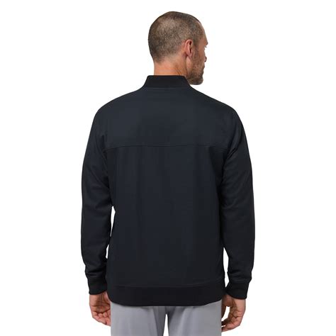 TravisMathew Highway Men 1/4 Zip - Black - A42380-0BLK - Function18