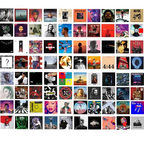 80 Print Album Covers | Unique Square Printed Photos 4x4 | Album Cover ...