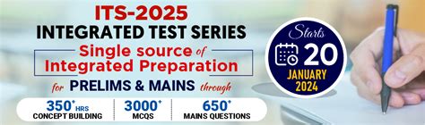 UPSC IAS Prelims and Mains Test Series 2024 - GS SCORE