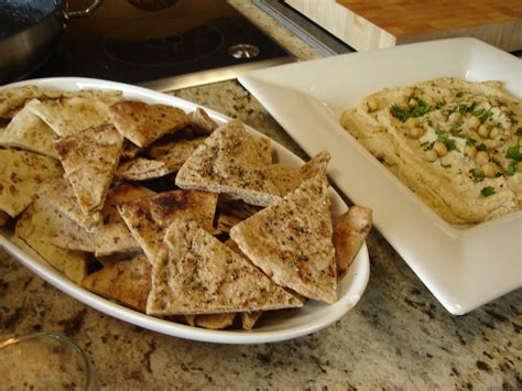 Cooking With Elise – Outstanding Hummus and Toasted Pita Chips