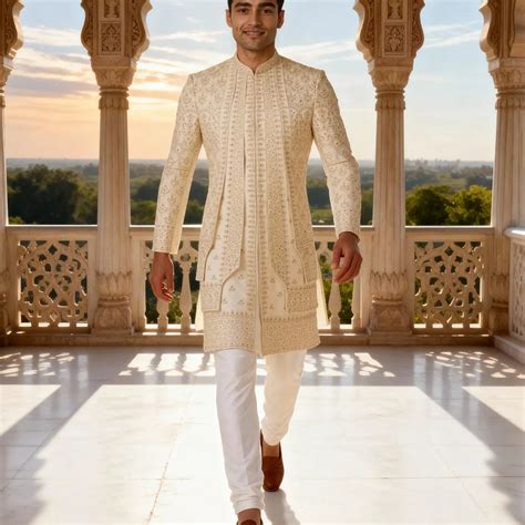 Indo Western and Sherwani – De Royal Mens Ethnic