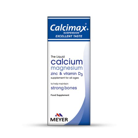 CALCIMAX PLUS SUSPENSION – Meyer International