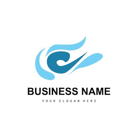 Strand, Welle, Logo, Wasser, Welle, Vektor, Wasser, Abstrakt, Design ...