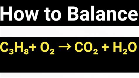 Balance C3H8 O2 CO2 H2O 的图像结果