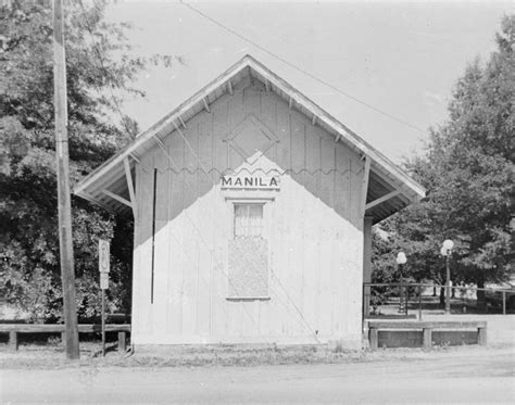 Jonesboro, Lake City & Eastern Railroad Depot, Manila Arkansas