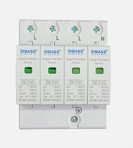 ASPA Solar SIBASS AC SPD 3 PHASE 4 Pole SIBASS surge protective device ...