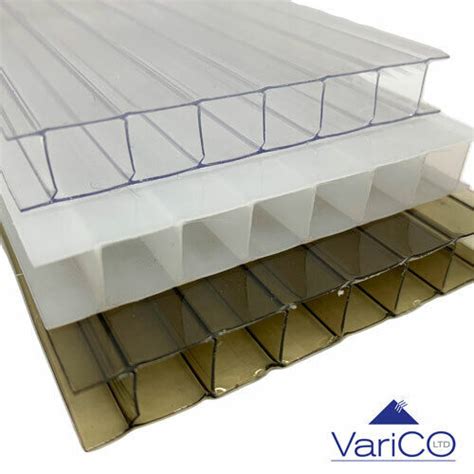 Palram sunlite 10mm Thick Polycarbonate Roofing Sheets - Clear, India ...