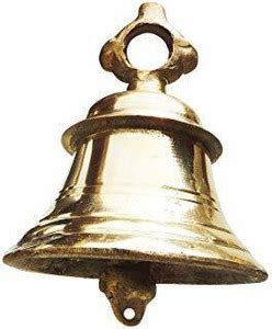 WEBFLP Brass ghanta mandir Well Big Size 1kg Brass Pooja Bell Price in India - Buy WEBFLP Brass ...