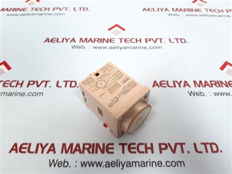 Omron H3Cr-a Timer 24-48 Vac 12-48 Vdc Timer Relay – Aeliya Marine Tech®