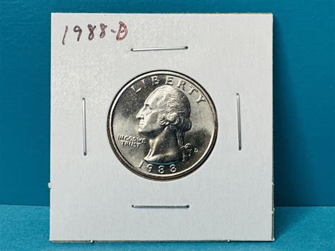 1988-D Washington Quarter - For Sale, Buy Now Online - Item #891753