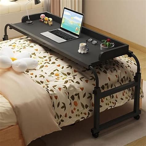 GJVBGA Adjustable Overbed Table, Over The Bed Table with India | Ubuy