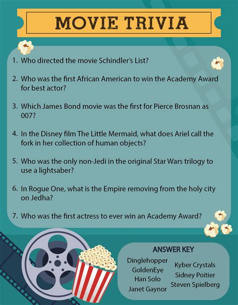 Printable Movie Trivia Questions And Answers, Today i am sharing free ...