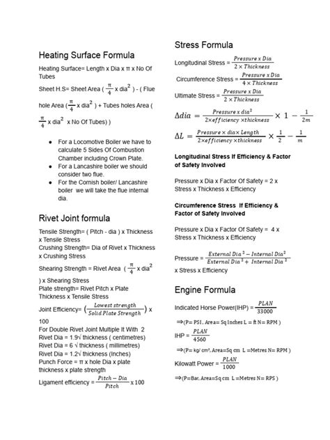 Image result for Boiler Tutorial Formulas