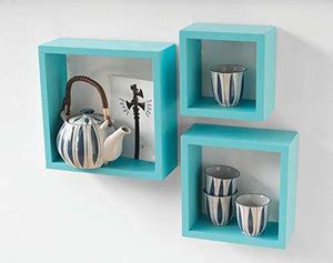 INDIAN DECOR SZY SQUARE RACK SHELF WITH A DAZZLING FINISHING TO ADD A ...