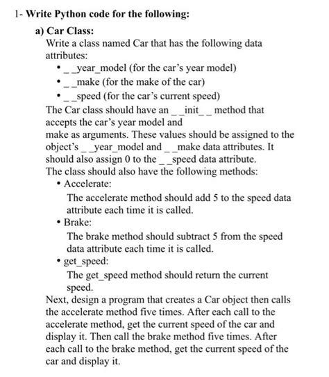 Image result for Simple Python Code for a Car