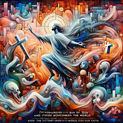 What does 1 John 5:4 mean? | Bible Art