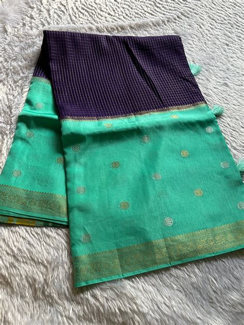 SS107 (2D) : Deep blue-turquoise – Nalmè Saree Studio