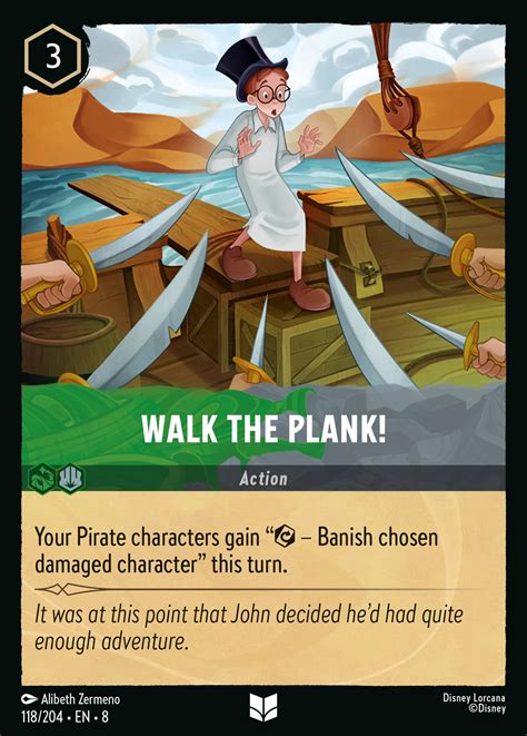 Walk the Plank! Lorcana Card | inkDecks.com
