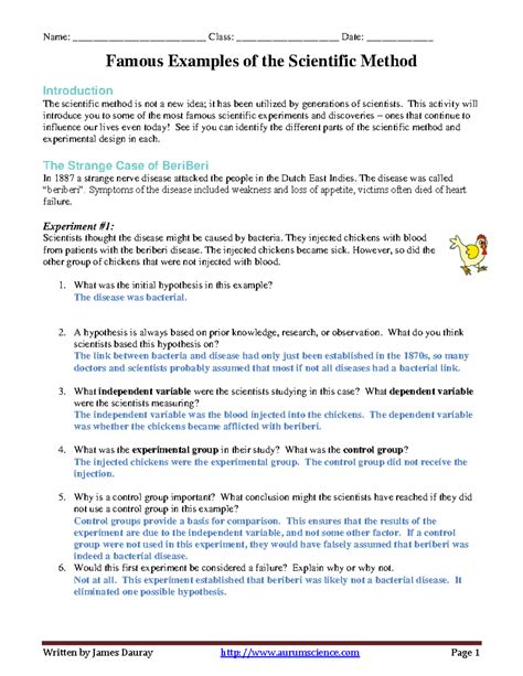 Scientific Method Examples 的图像结果