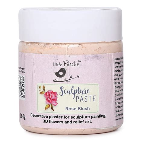 Little Birdie Sculpture Paste 160 gm Rose Blush : Amazon.in: Home & Kitchen