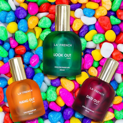 Unisex Perfume Gift Set 3x30ml – Hang Out, Look Out & Date Out – La French